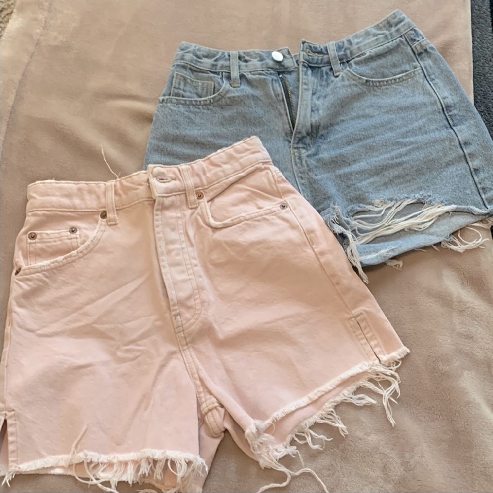Denim Shorts Bundle Zara/Shein S-XS/2